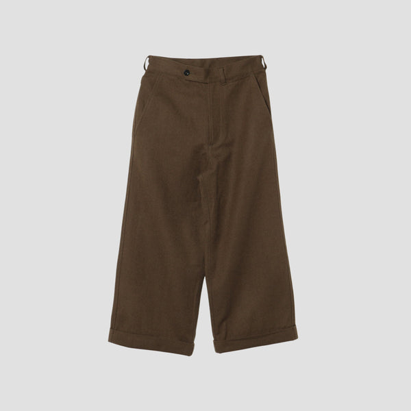 WOOL COTTON DRILL TROUSERS