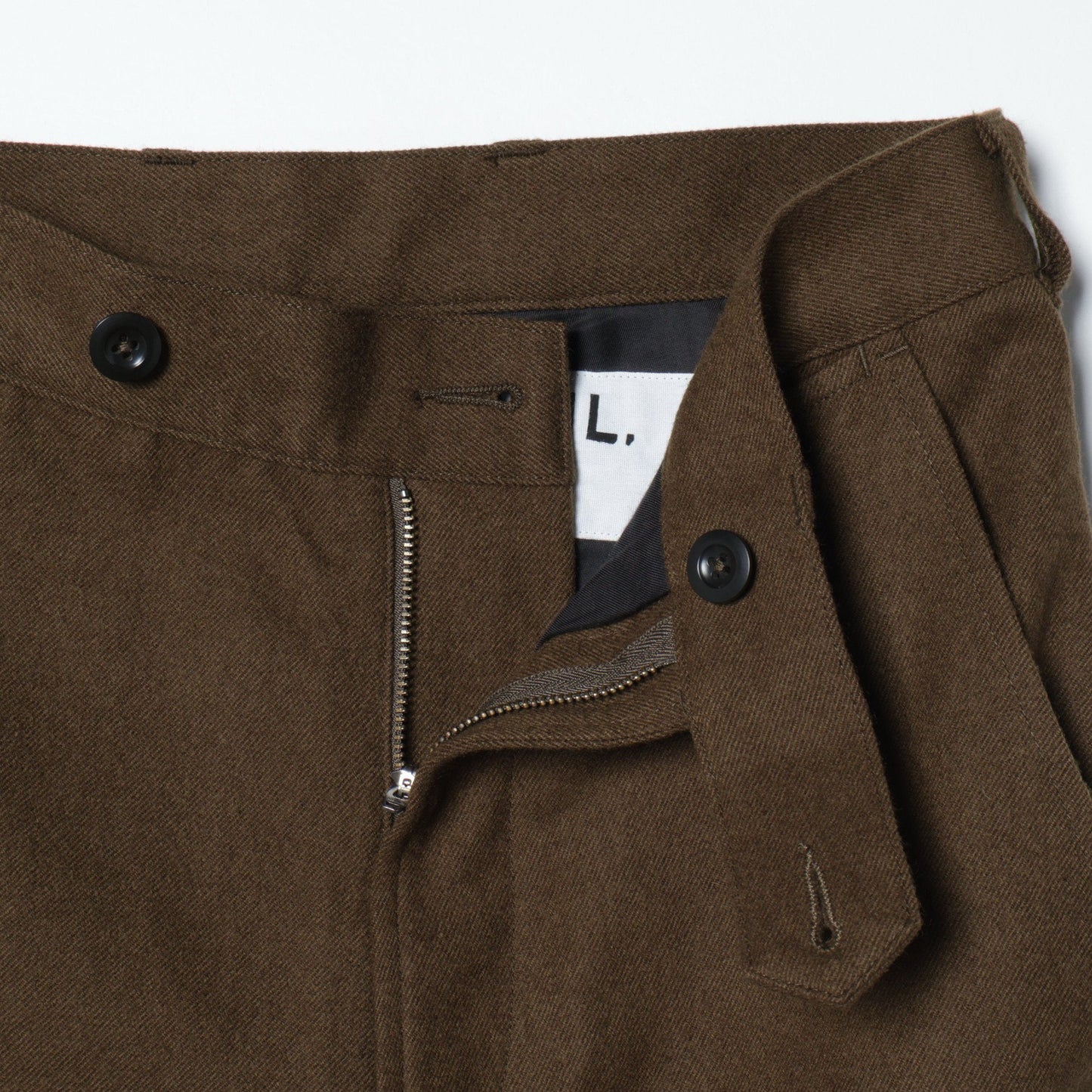 WOOL COTTON DRILL TROUSERS