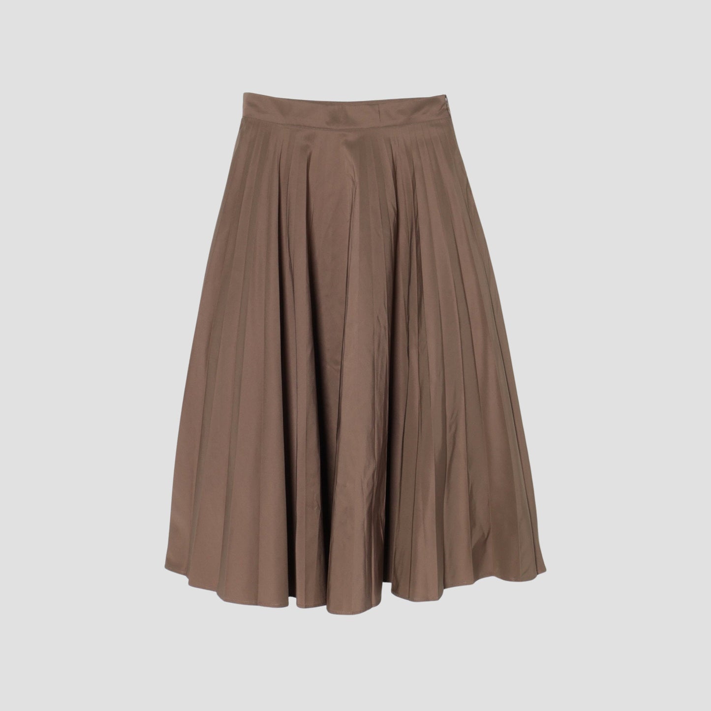 PLAIN WEAVE BLEND SKIRT
