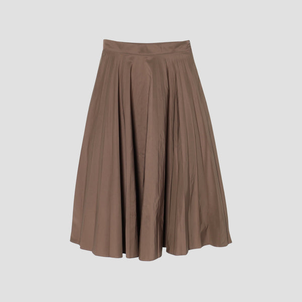 PLAIN WEAVE BLEND SKIRT