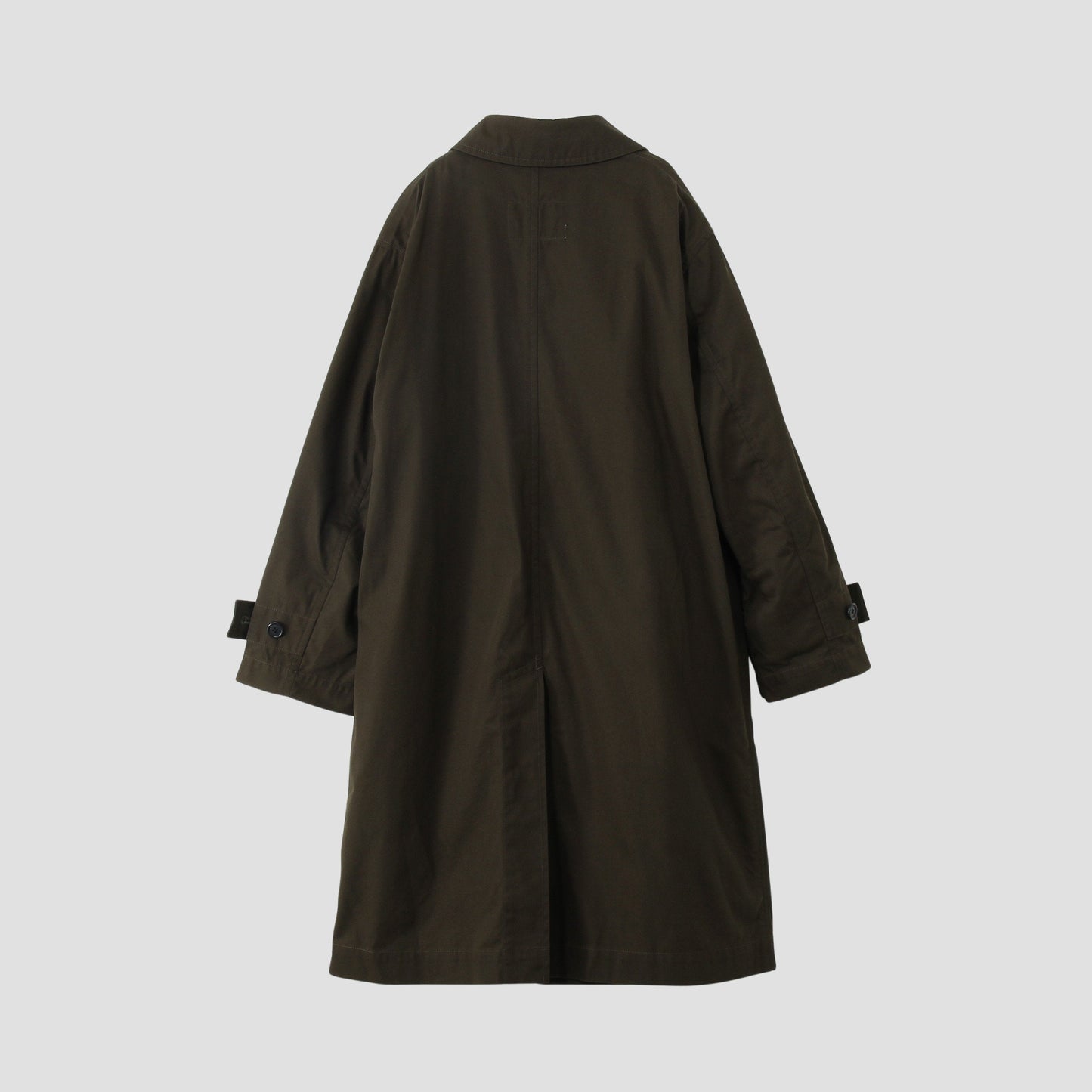 PROOFED COTTON NYLON TWILL COAT