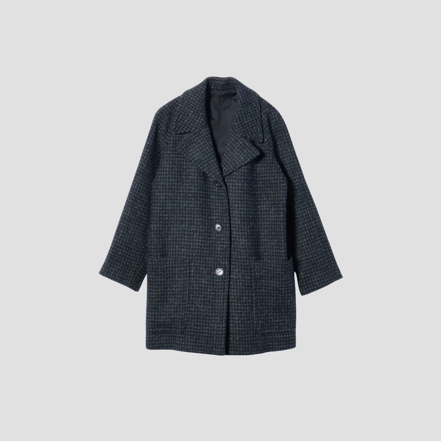 DOGTOOTH HARRIS TWEED COAT