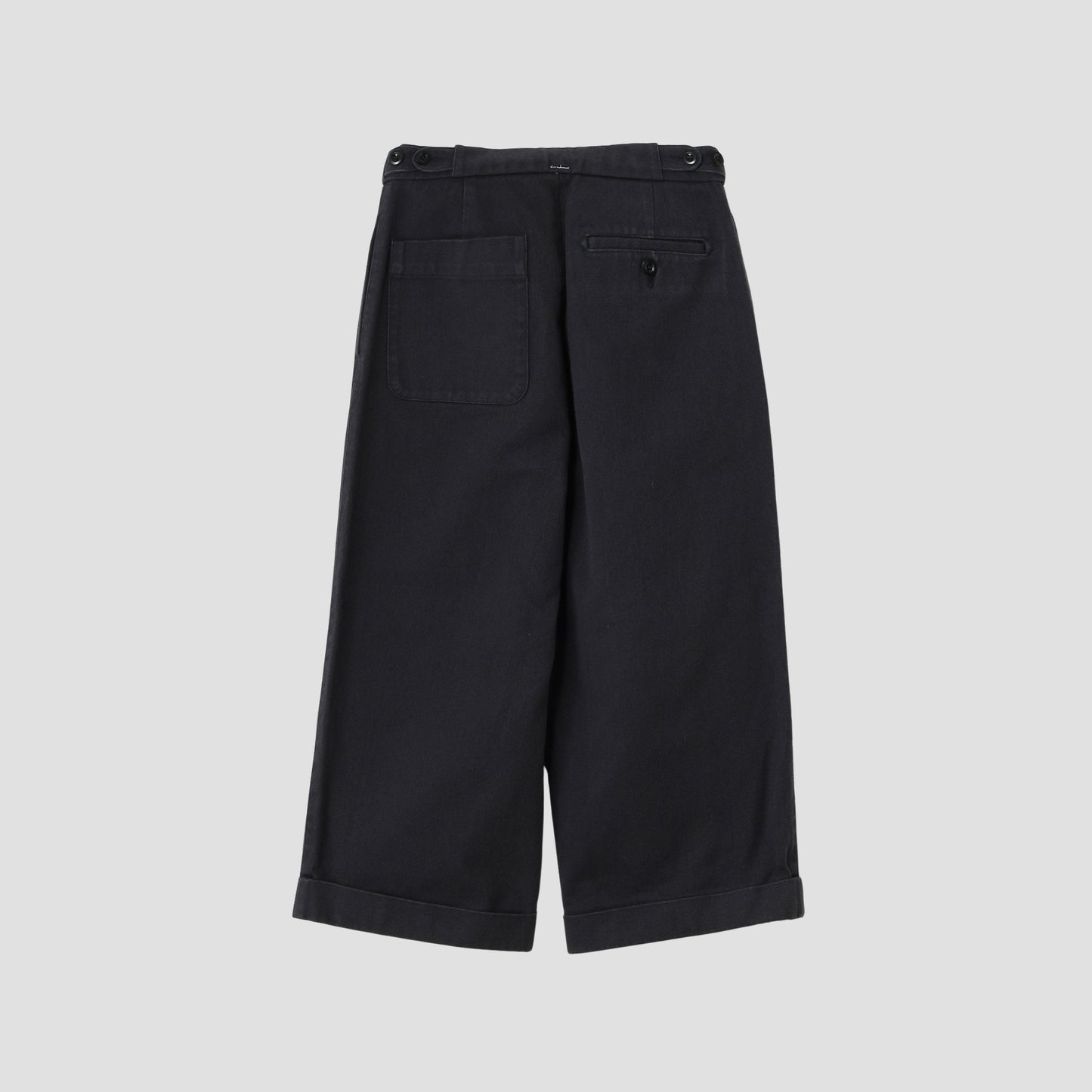 RAISED COTTON DRILL TROUSERS