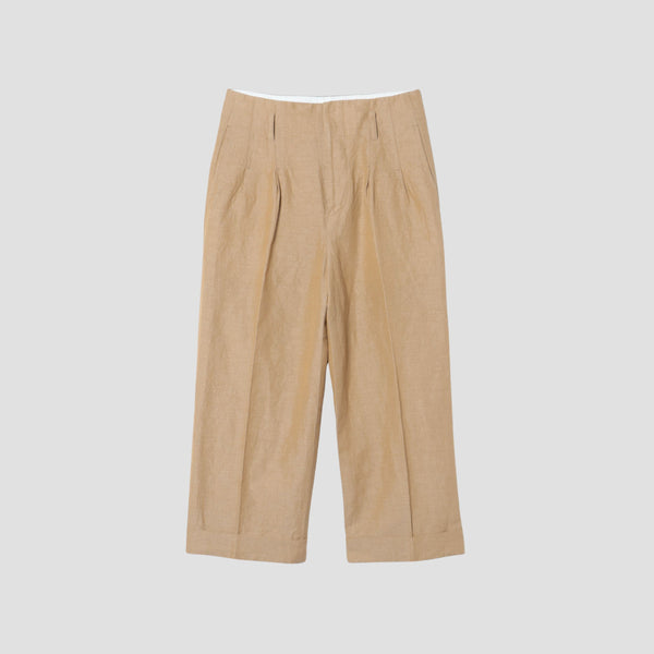 LINEN COTTON TROUSERS