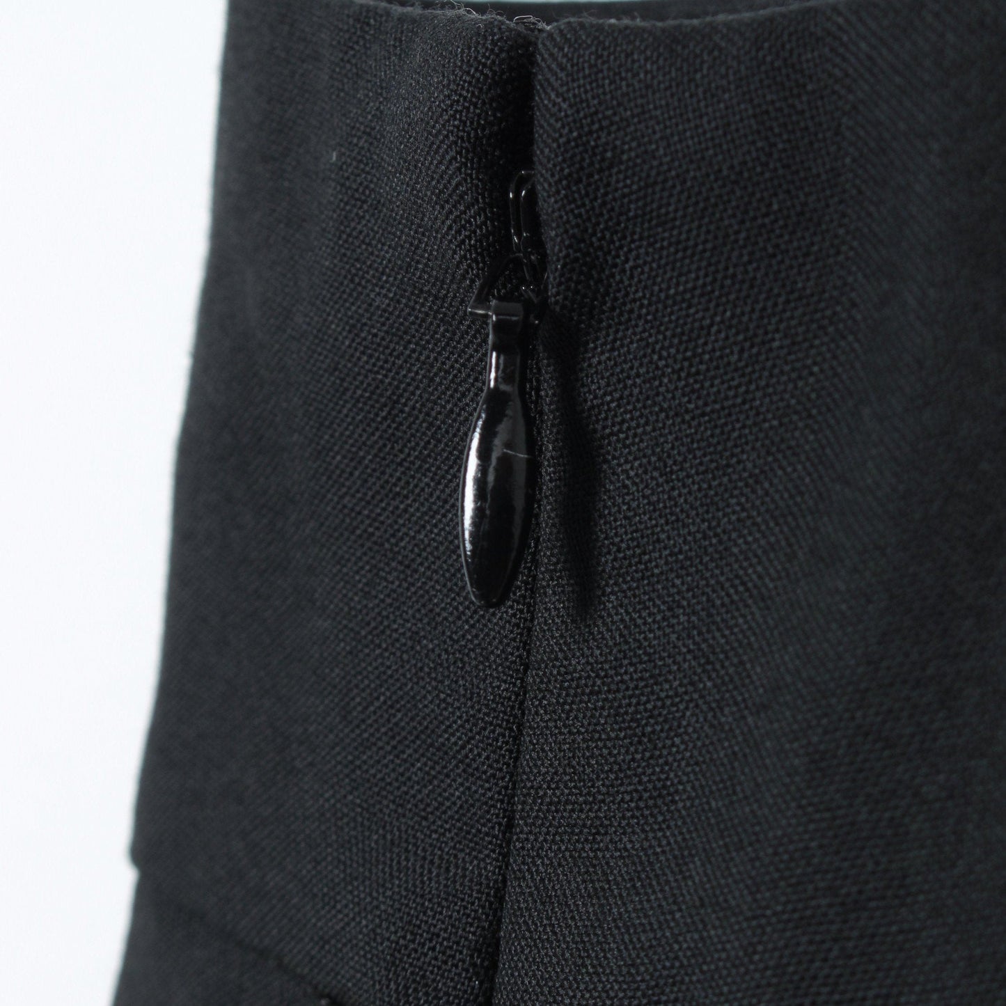 FINE WOOL POPLIN SKIRT