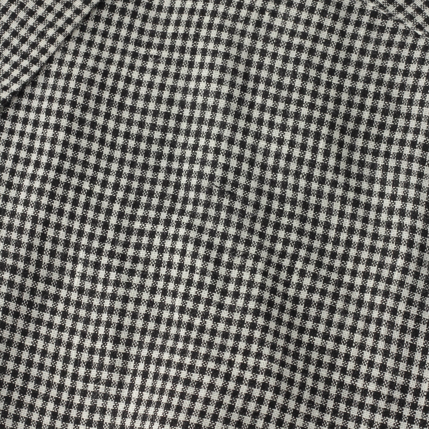 BLACK&WHITE SHIRTING LINEN DRESS