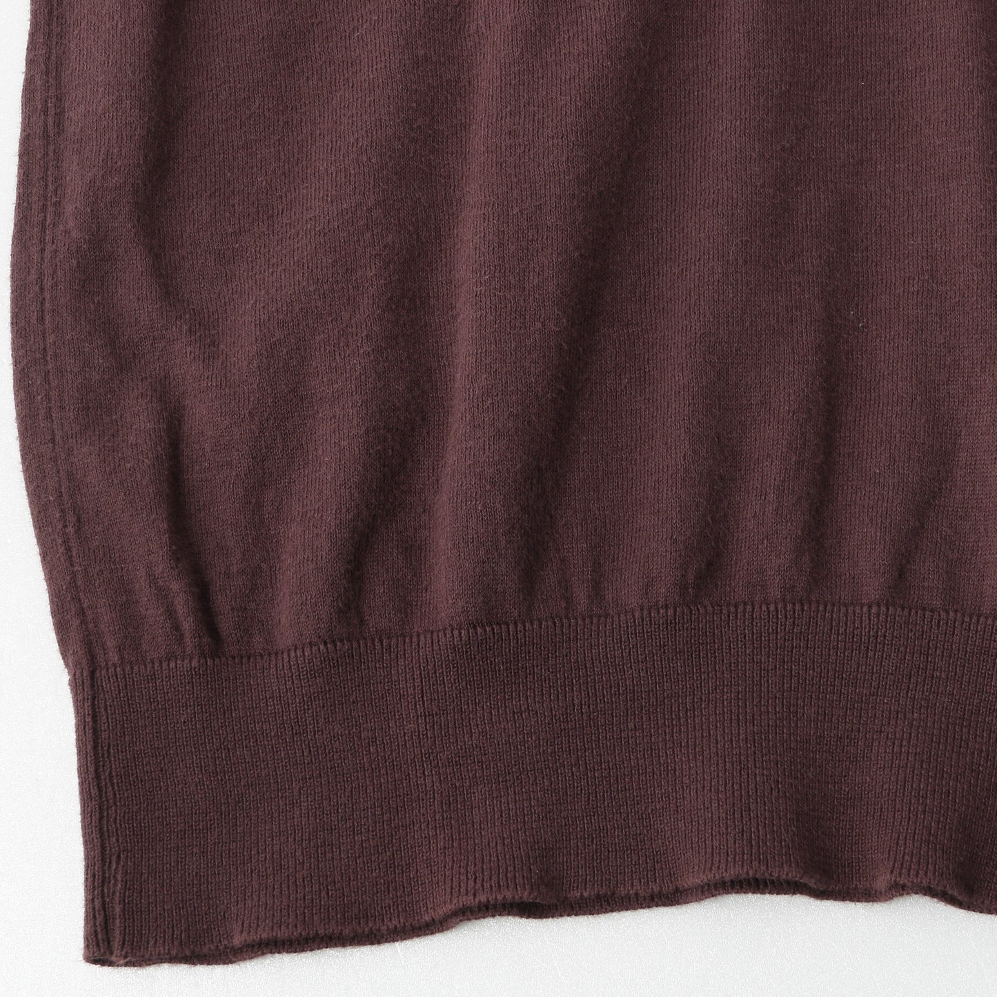 COTTON V NECK JUMPER KNIT