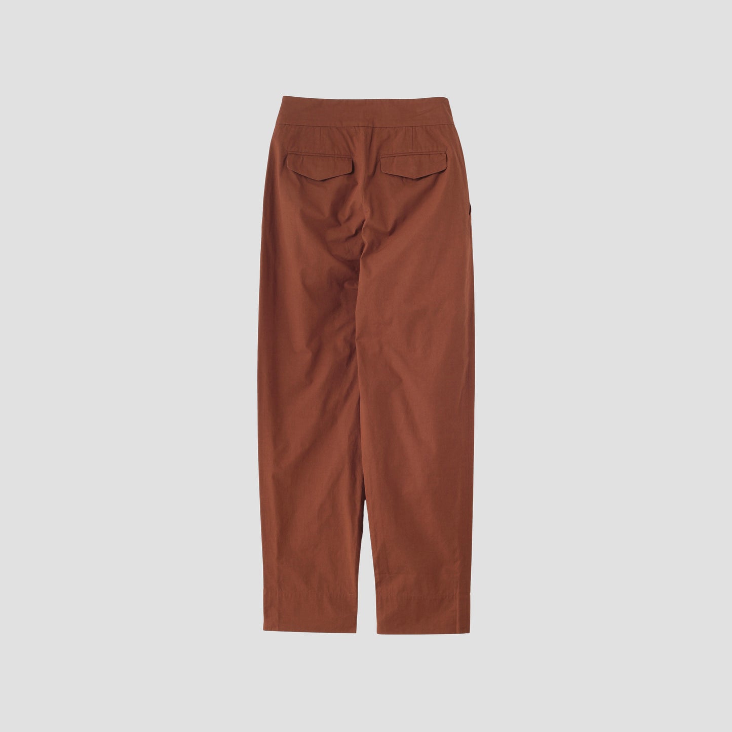 PLAIN COTTON SILK TROUSERS