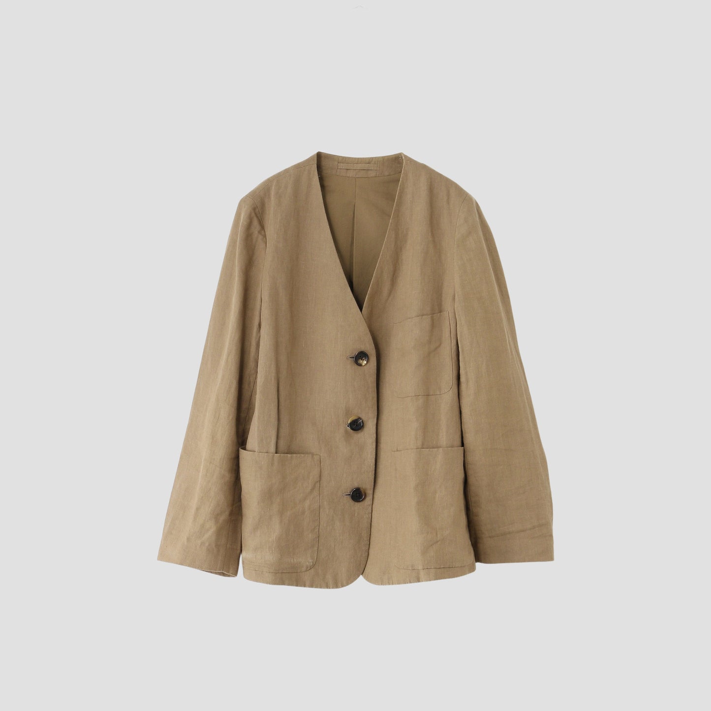 PLAIN LINEN JACKET