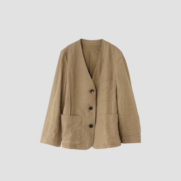 PLAIN LINEN JACKET